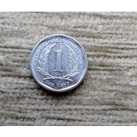 Werty71 Карибские острова 1 цент 2011 Елизавета 2 Карибы