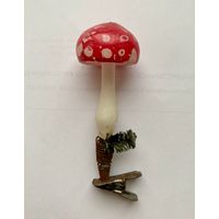 Елочная игрушка Гриб ГДР