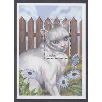 2001 Уганда 2372/B335 Кошки 6,50 евро