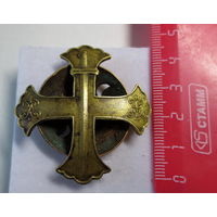 Российская Империя. Знак Лейб гвардии Семеновского полка. Для нижних чинов. Родная гайка. Хорошее состояние.