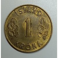 Исландия, 1 крона, 1975 год