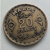 Марокко 20 Франков, 1952. 5-3-12