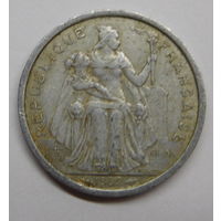 Французская Полинезия 1 франк 1982 г