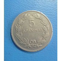 Греция 5 драхм 1930 год феникс