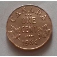 1 цент, Канада 1934 г.