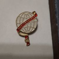 Значок Мир Труд Май, СССР. Редкий.