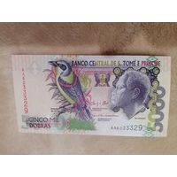 Сан-Томе и Принсипи 5000 UNC c рубля