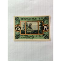 25 пфенигов (нотгельды) Германия г.Хольштейн -1402
