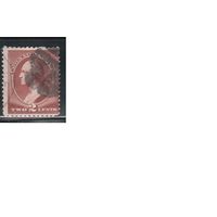 США-1883, (Скотт.210), гаш. , Стандарт, Президенты ,Вашингтон(2)