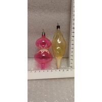 Ёлочные игрушки. Прозрачные подвески. 2-6