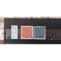 РАСПРОДАЖА ШВЕЦИЯ 1957г. Полная серия. Гаш.