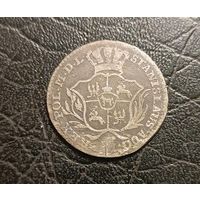 2 серебряных гроша 1769 Станислав  Август Понятовский Король Польский и Великий Князь Литовский