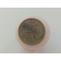 20 геллеров Чехословакия 1980 год  лот 44