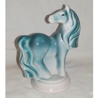 Статуэтка "Лошадь", винтаж, керамика, клеймо