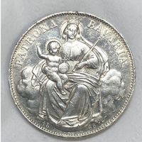 1 талер 1868 патрона Бавария