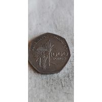 Сан-Томе и Принсипи 1000 добрас 1997