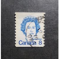 Марка Канада 1973 год Королева