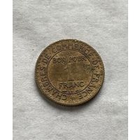 Франция 1 франк 1921