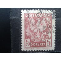 Польша, 1950. Доплатная марка