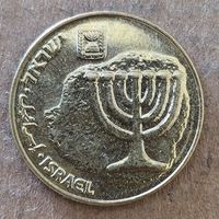 Израиль 10 агорот, (5777) 2017 г., KM# 158