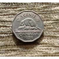 Werty71 Канада 5 центов 1959