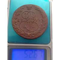 5 копеек 1777 ем.