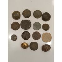 Лот пуговиц.