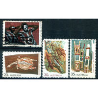 Австралия - 1971г. - искусство - 4 марки - полная серия, гашёные [Mi 472-475]. #3-WB-85-A-2