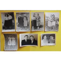 Фото "Женские портреты", Поставский район, 1950-е гг., 7 шт.