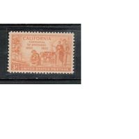 США-1950, (Мих.615),  **   , Штат Калифорния, Золото (одиночка)