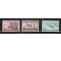 США-1956, (Мих.699-700),  **/* , Фауна, (полная серия)