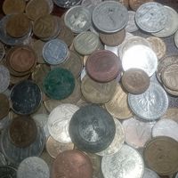 С рубля лот. Монеты около 210 шт.