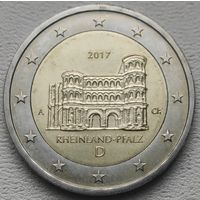 Германия 2 евро 2017 D Рейнланд-Пфальц