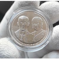 Таиланд, 20 бат 2019 г, Королевская свадьба Рамы X и Сутхиды (в капсуле), UNC