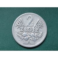 2 злотых Польша.
