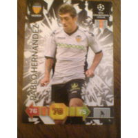 PABLO HERNANDEZ  ВАЛЕНСИЯ ИСПАНИЯ--лига чемпионов-2010/11