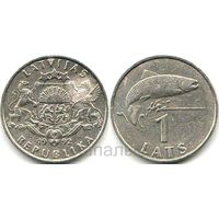 Латвия 1 лат 1992