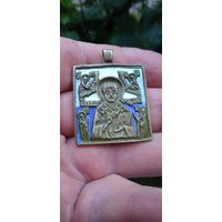 МЕДНОЛИТАЯ  ИКОНА  ЛАДАНКА РЕДКИЙ СЮЖЕТ . Распродажа Коллекции !!! .Экспресс  Аукцион  с рубля без МПЦ и прочего  .Много лотов в продаже .