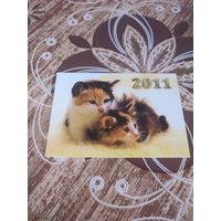 Календарик,коты,2011