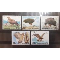 Корея. 1992 год. Фауна. Птицы. Хищники (448)