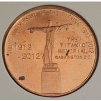Остров Редонда 20 центов 2012 год "Годовщина гибели Титаника"