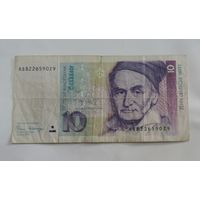10 марок 1989 г. Германия