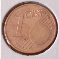 Латвия. 1 цент 2014 года.