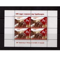 Беларусь-2010,(Мих.814) **  , 600-год. битвы под Грюнвальдом, м/л