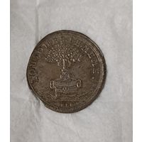 РЕДКИЕ 1/12 ТАЛЕРА 1726г. Смерть Георга Вильгельма
