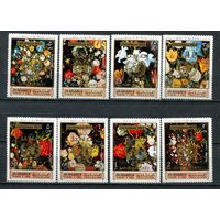 Манама - 1971 - Цветы с надпечаткой. 25-летие ООН - [Mi. 625-632] - полная серия - 8 марок. MNH.  (Лот 43JR)-T3P40