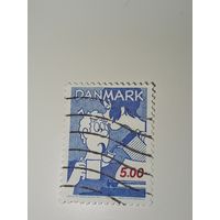 Дания Марка 1992 Герои мультфильмов