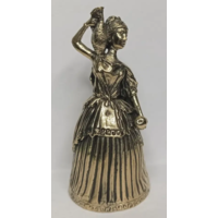 Колокольчик Дама с кувшином Бронза