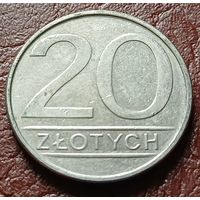 Польша 20 злотых, 1986      ( 1-14-4 )