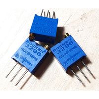 100 кОм ((Цена за 5 шт)) 104 потенциометр. подстроечный резистор 3296W. 3296 переменный 100ком